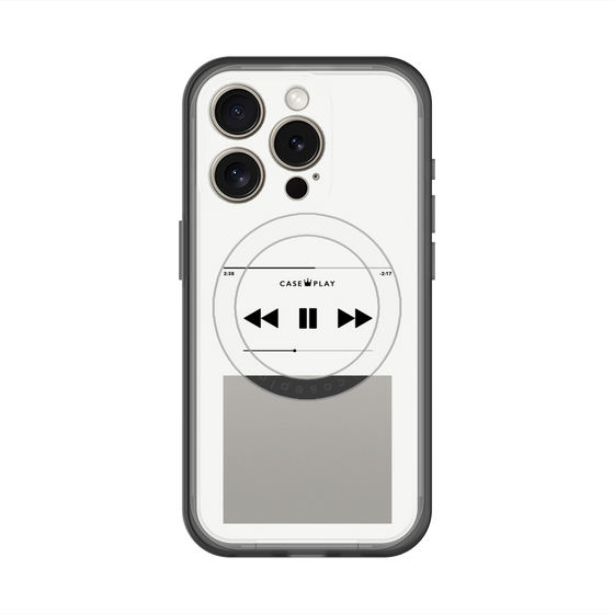 スリムプロテクションプレミアムケース with MagSafe［ Music Player ］