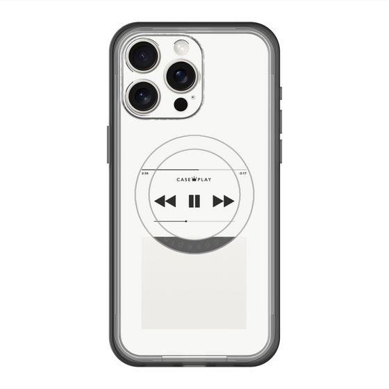 スリムプロテクションプレミアムケース with MagSafe［ Music Player ］