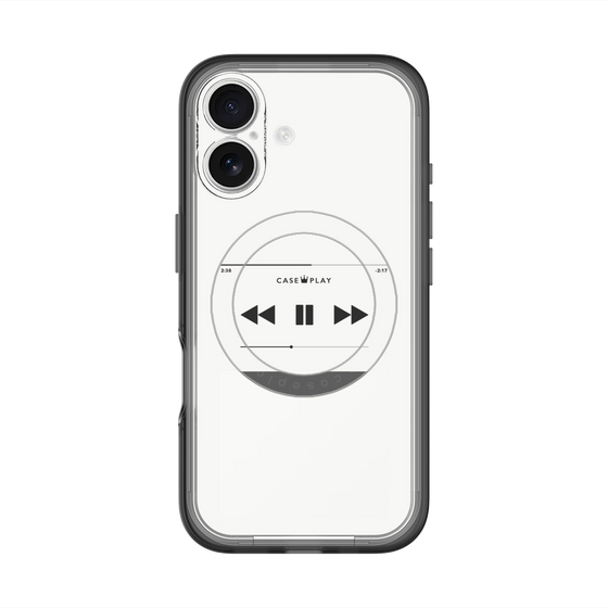 スリムプロテクションプレミアムケース with MagSafe［ Music Player ］