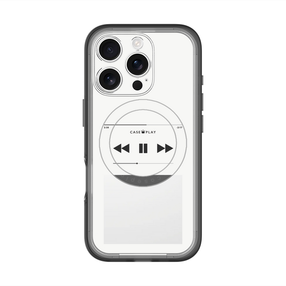 スリムプロテクションプレミアムケース with MagSafe［ Music Player ］