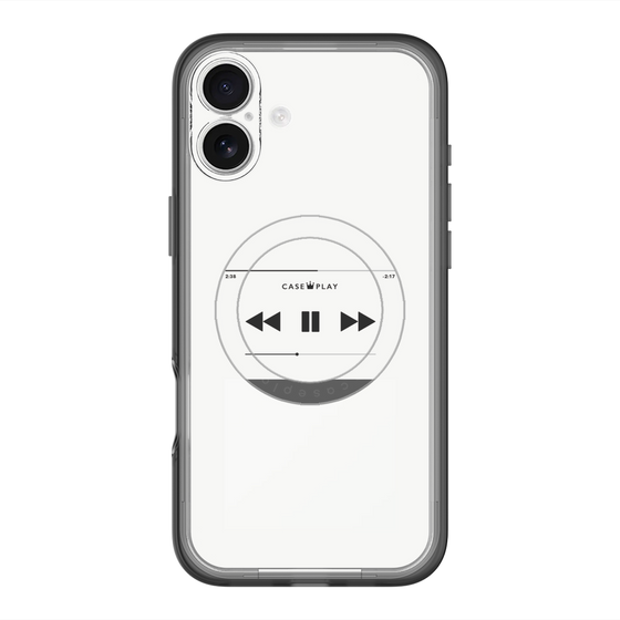 スリムプロテクションプレミアムケース with MagSafe［ Music Player ］