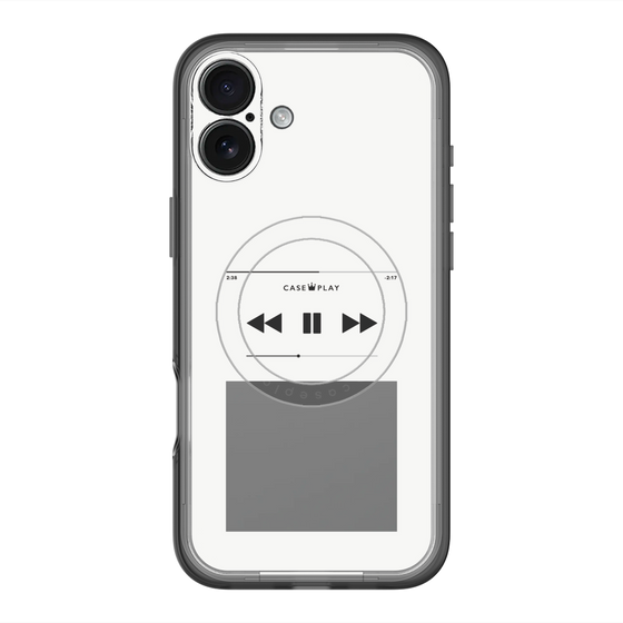 スリムプロテクションプレミアムケース with MagSafe［ Music Player ］