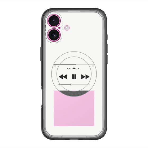 スリムプロテクションプレミアムケース with MagSafe［ Music Player ］