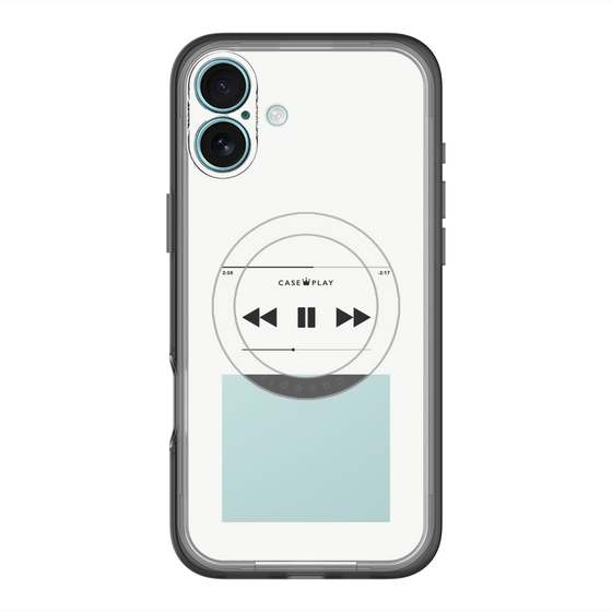 スリムプロテクションプレミアムケース with MagSafe［ Music Player ］