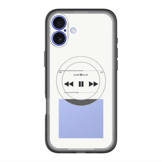スリムプロテクションプレミアムケース with MagSafe［ Music Player ］