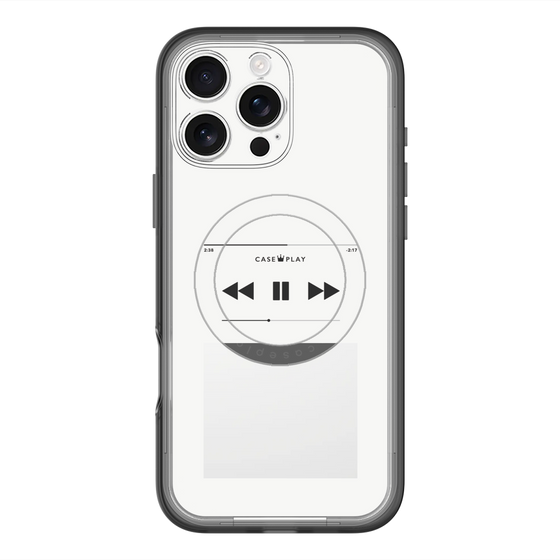 スリムプロテクションプレミアムケース with MagSafe［ Music Player ］