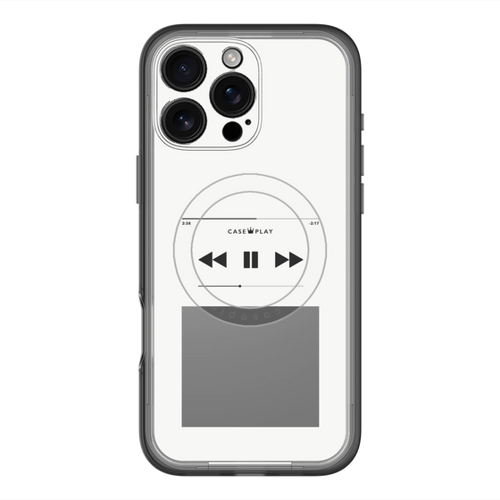 スリムプロテクションプレミアムケース with MagSafe［ Music Player ］