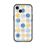 スリムプロテクションプレミアムケース with MagSafe［ Nordic Circle - Blue ］