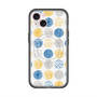 スリムプロテクションプレミアムケース with MagSafe［ Nordic Circle - Blue ］