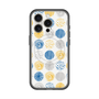 スリムプロテクションプレミアムケース with MagSafe［ Nordic Circle - Blue ］