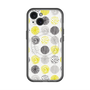 スリムプロテクションプレミアムケース with MagSafe［ Nordic Circle - Yellow ］