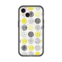 スリムプロテクションプレミアムケース with MagSafe［ Nordic Circle - Yellow ］