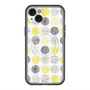 スリムプロテクションプレミアムケース with MagSafe［ Nordic Circle - Yellow ］