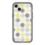 スリムプロテクションプレミアムケース with MagSafe［ Nordic Circle - Yellow ］