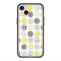 スリムプロテクションプレミアムケース with MagSafe［ Nordic Circle - Yellow ］