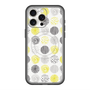 スリムプロテクションプレミアムケース with MagSafe［ Nordic Circle - Yellow ］