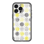 スリムプロテクションプレミアムケース with MagSafe［ Nordic Circle - Yellow ］