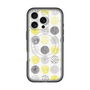 スリムプロテクションプレミアムケース with MagSafe［ Nordic Circle - Yellow ］