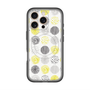 スリムプロテクションプレミアムケース with MagSafe［ Nordic Circle - Yellow ］