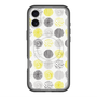 スリムプロテクションプレミアムケース with MagSafe［ Nordic Circle - Yellow ］