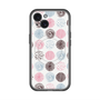 スリムプロテクションプレミアムケース with MagSafe［ Nordic Circle - Pink ］