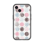 スリムプロテクションプレミアムケース with MagSafe［ Nordic Circle - Pink ］