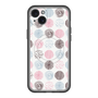 スリムプロテクションプレミアムケース with MagSafe［ Nordic Circle - Pink ］