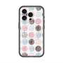 スリムプロテクションプレミアムケース with MagSafe［ Nordic Circle - Pink ］