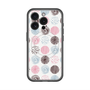 スリムプロテクションプレミアムケース with MagSafe［ Nordic Circle - Pink ］