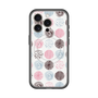 スリムプロテクションプレミアムケース with MagSafe［ Nordic Circle - Pink ］