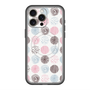 スリムプロテクションプレミアムケース with MagSafe［ Nordic Circle - Pink ］