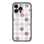 スリムプロテクションプレミアムケース with MagSafe［ Nordic Circle - Pink ］