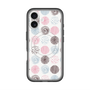 スリムプロテクションプレミアムケース with MagSafe［ Nordic Circle - Pink ］