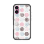 スリムプロテクションプレミアムケース with MagSafe［ Nordic Circle - Pink ］