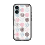 スリムプロテクションプレミアムケース with MagSafe［ Nordic Circle - Pink ］