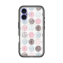 スリムプロテクションプレミアムケース with MagSafe［ Nordic Circle - Pink ］