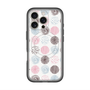 スリムプロテクションプレミアムケース with MagSafe［ Nordic Circle - Pink ］