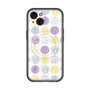 スリムプロテクションプレミアムケース with MagSafe［ Nordic Circle - Purple ］