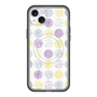 スリムプロテクションプレミアムケース with MagSafe［ Nordic Circle - Purple ］