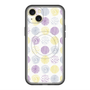 スリムプロテクションプレミアムケース with MagSafe［ Nordic Circle - Purple ］