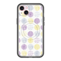 スリムプロテクションプレミアムケース with MagSafe［ Nordic Circle - Purple ］