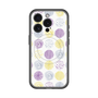 スリムプロテクションプレミアムケース with MagSafe［ Nordic Circle - Purple ］
