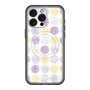 スリムプロテクションプレミアムケース with MagSafe［ Nordic Circle - Purple ］