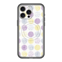 スリムプロテクションプレミアムケース with MagSafe［ Nordic Circle - Purple ］