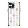 スリムプロテクションプレミアムケース with MagSafe［ Nordic Circle - Purple ］