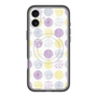スリムプロテクションプレミアムケース with MagSafe［ Nordic Circle - Purple ］