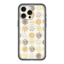 スリムプロテクションプレミアムケース with MagSafe［ Nordic Circle - Orange ］