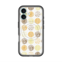 スリムプロテクションプレミアムケース with MagSafe［ Nordic Circle - Orange ］