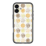スリムプロテクションプレミアムケース with MagSafe［ Nordic Circle - Orange ］