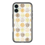スリムプロテクションプレミアムケース with MagSafe［ Nordic Circle - Orange ］